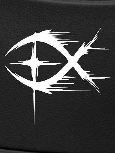 Jesus Fish+Cross Modern
