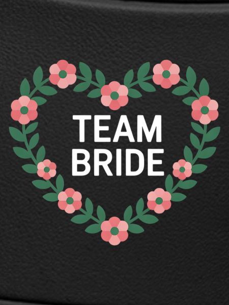 Team Bride Herzblumen