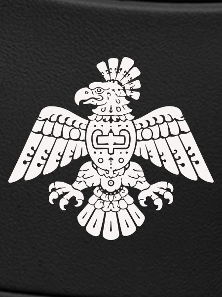 Aztec Eagle Totem Pattern