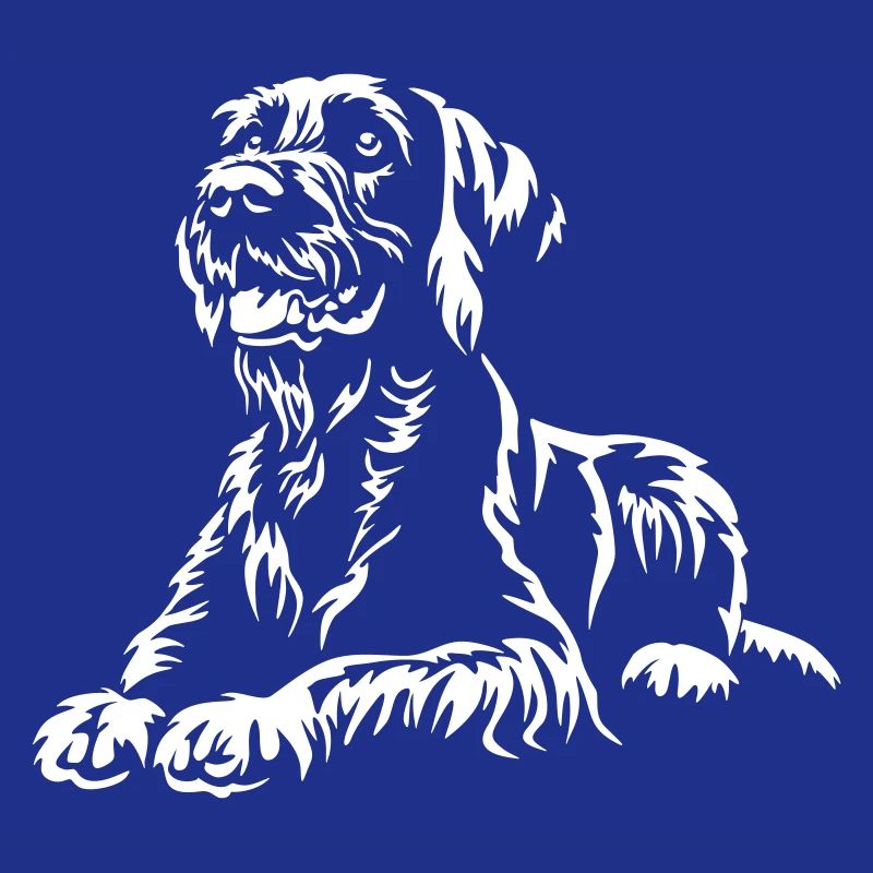 German Wirehaired Whisker "Black Edition"