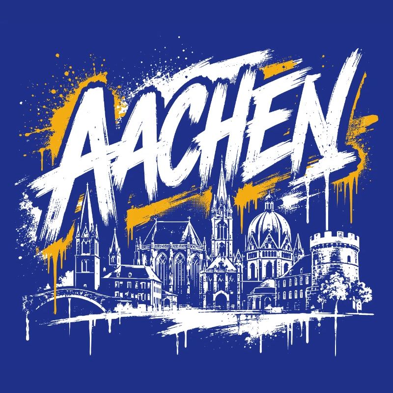 München Graffiti Skyline