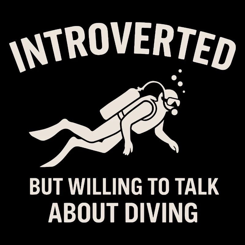 Diving Introvert Diving Shirt