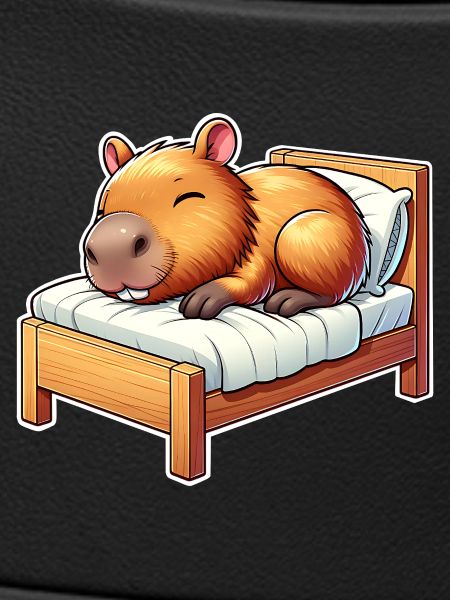 Capybara Sleeping