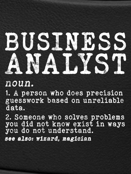 Business Analyst Glyphs Bold