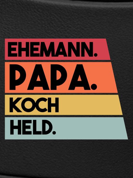 Ehemann Papa Koch Held