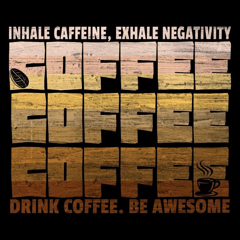Coffee lover saying coffee break coffee in the office
