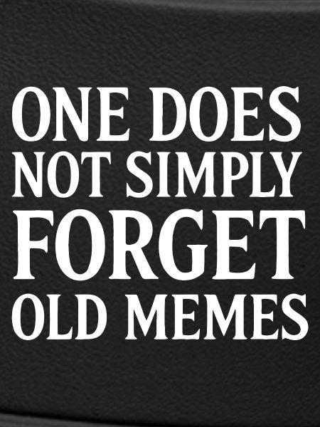 Forgotten memes