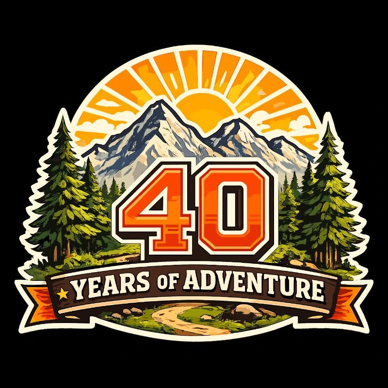 40 Jahre Abenteuer Logo