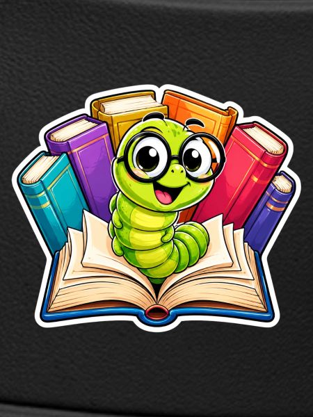 Cheerful Bookworm