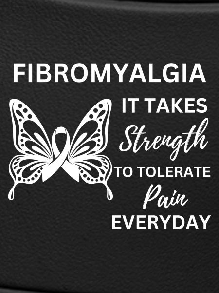 Fibromyalgie Kraft-Krieger-Bewusstseinsgeschenk