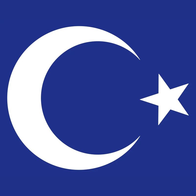 Drapeau turc noir