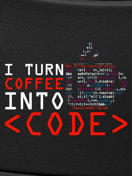 Aus Kaffee Code generieren Programmierer