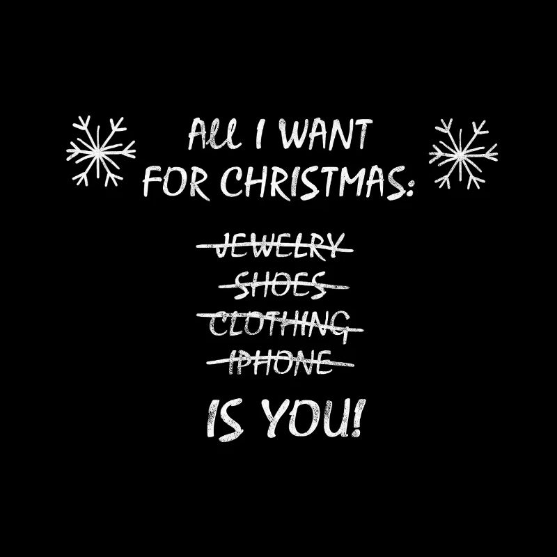 Weihnachtswunsch Du statt Zeug