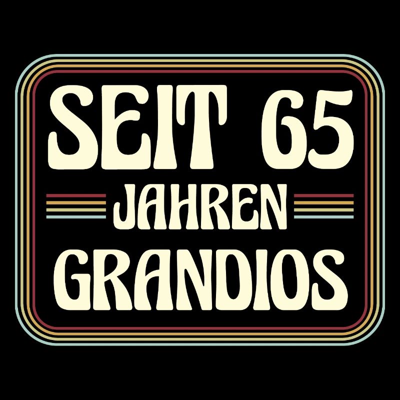 65 Jahre alt Geburtstag 65. Geburtstag
