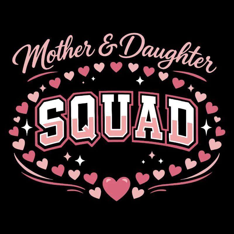Mutter-Tochter-Trupp | Pink Komplizen Geschenk