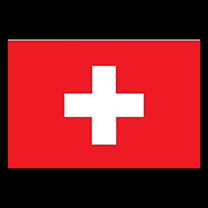 Minimalistische Schweizer Flagge
