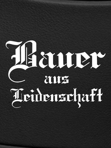 Leidenschaftlicher Bauer
