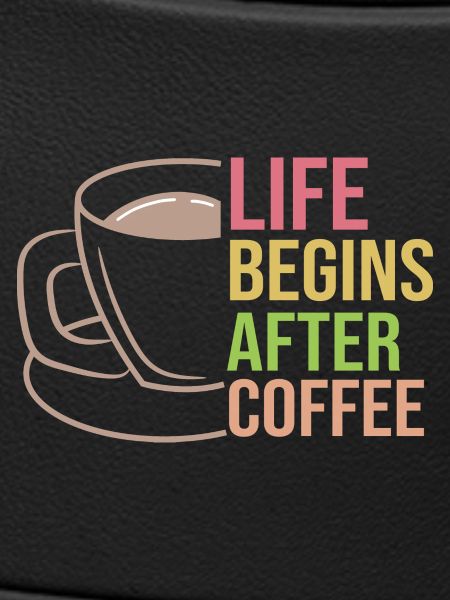 Kaffeetasse Statement Kaffee Trinken Koffein