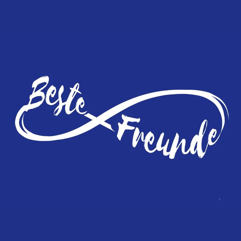 Beste Freunde weiß