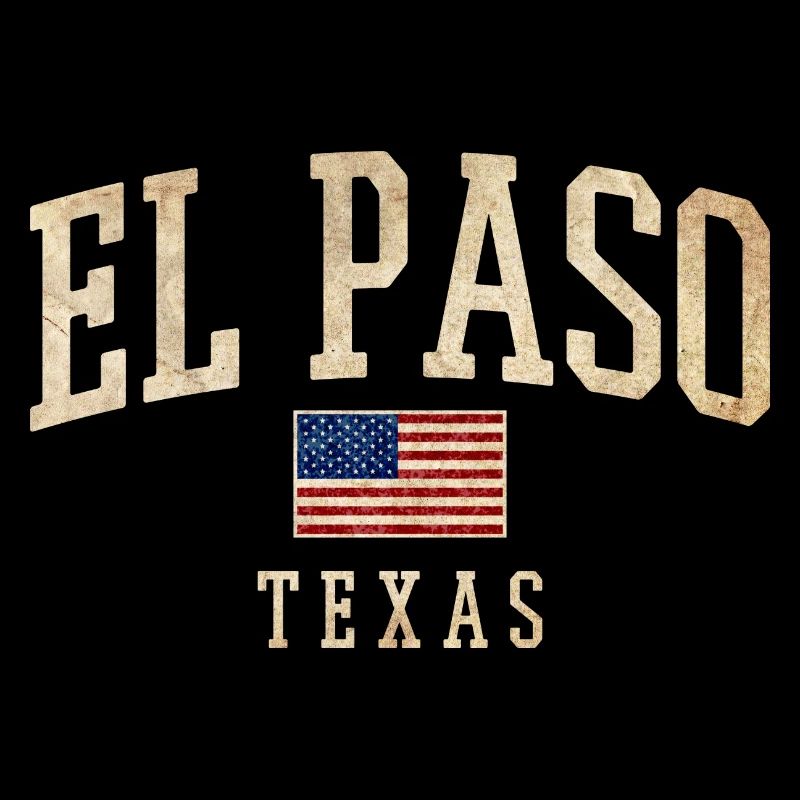 El Paso Texas Vintage Americana