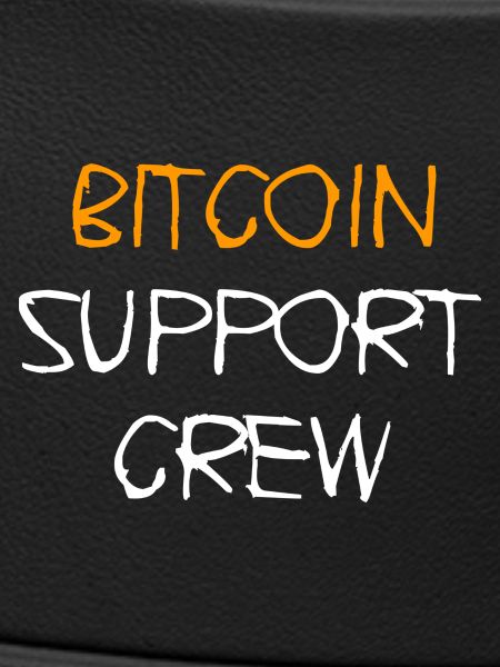 Bitcoin Support Crew Design