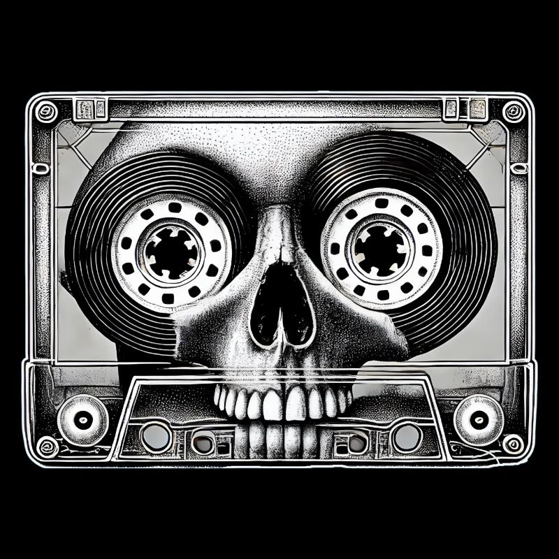 Cassette Skull - Bande Sonore de la Vie
