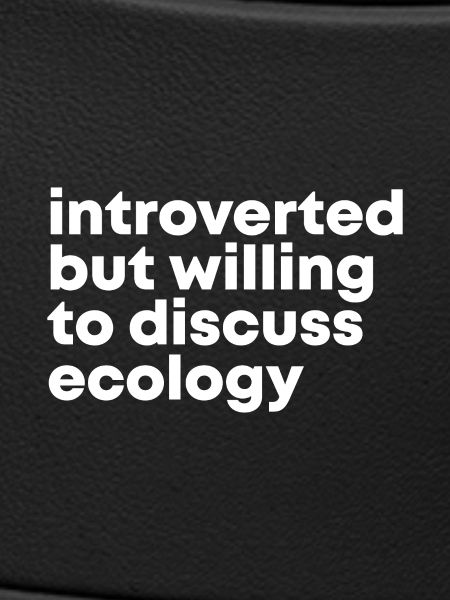 Ecology Ecology Ecology