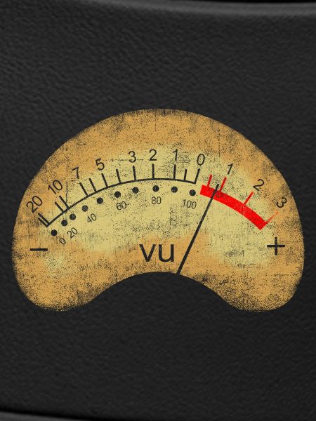 Analoges VU-Messgerät