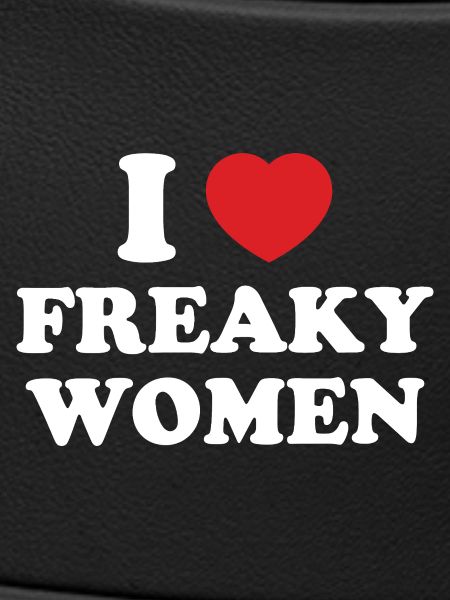 Ich Herz Freaky Frauen