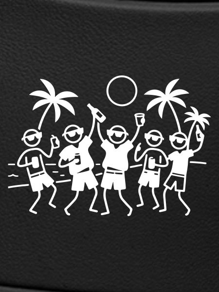 Party Group Beach
