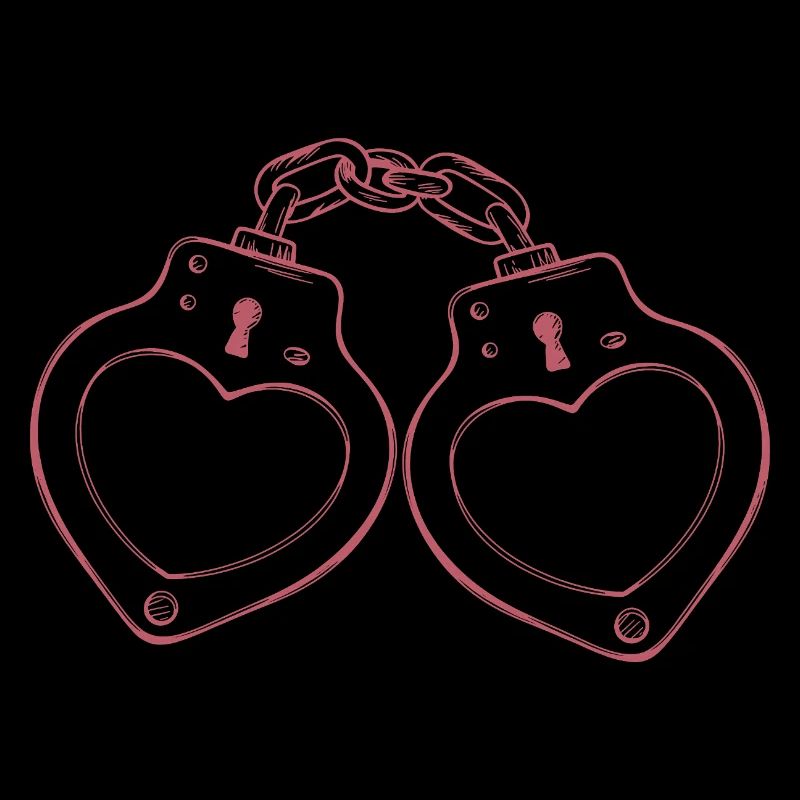 Handschellen Herz Liebe 