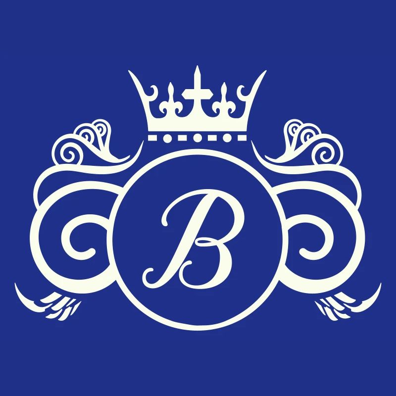 Royal Monogram B
