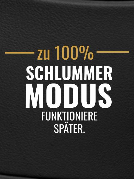 Schlummermodus – Funktioniere später