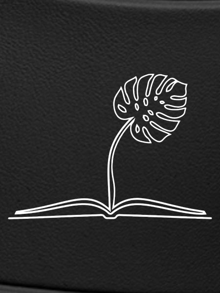 Growth Monstera Leaf Book