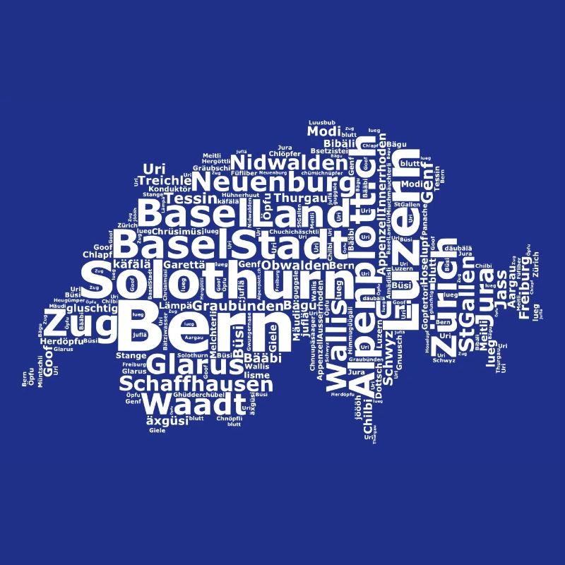 Switzerland dialect white