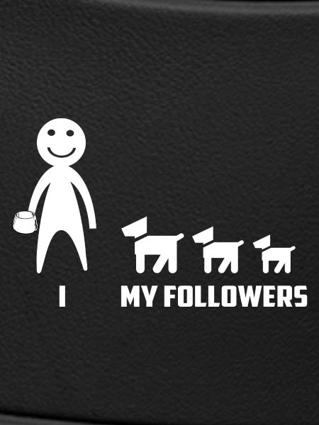 Lustige Hunde Follower