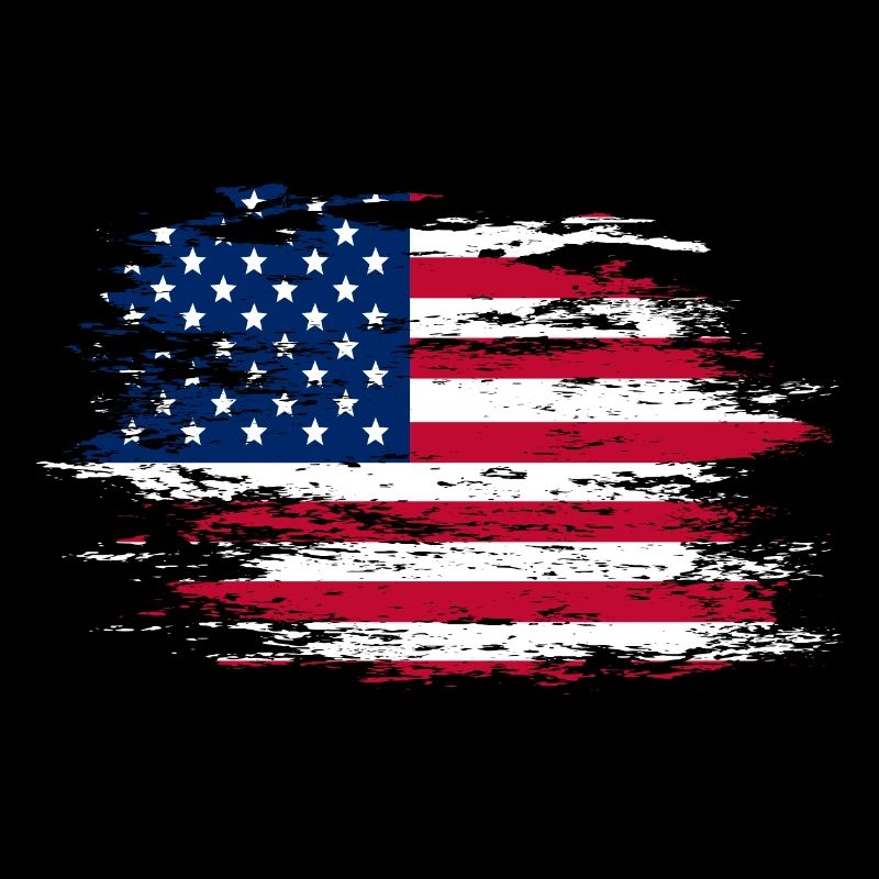 USA flag used