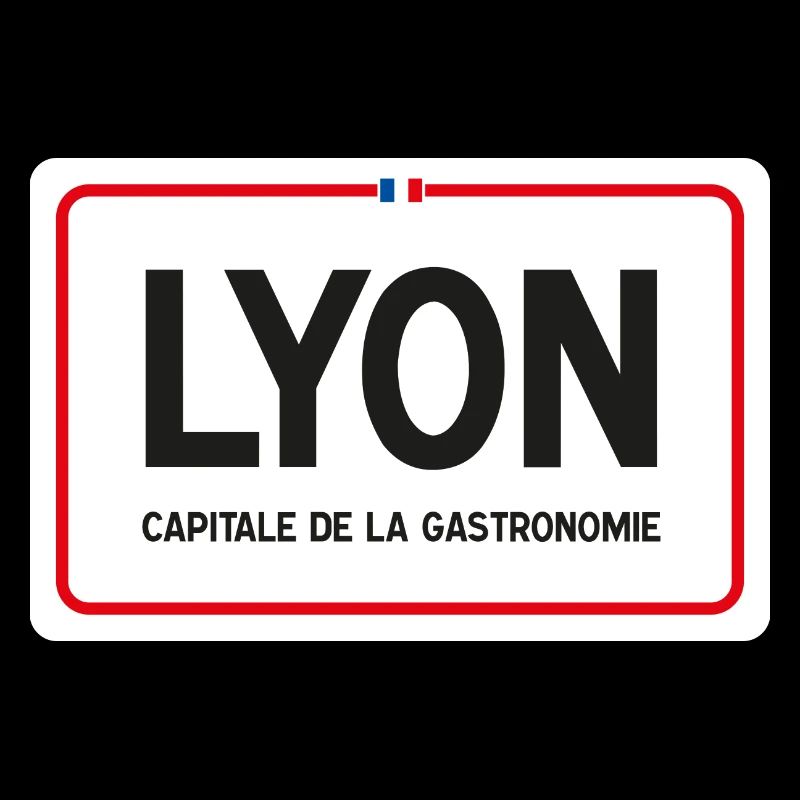 Lyon town sign