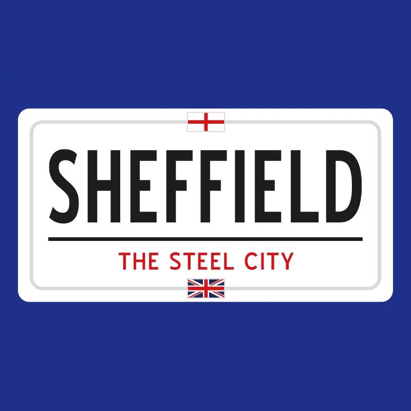 Panneau de la ville de Sheffield