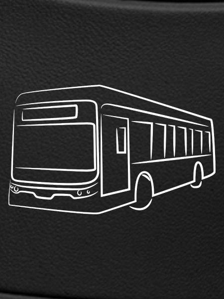 Bus Line Drawing