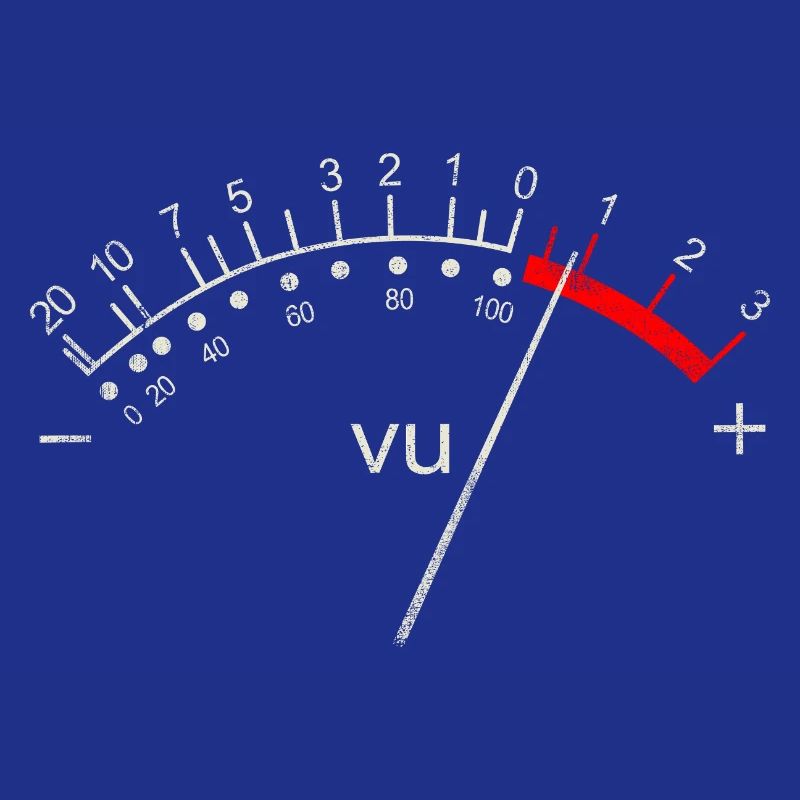 Retro-VU-Messgerät