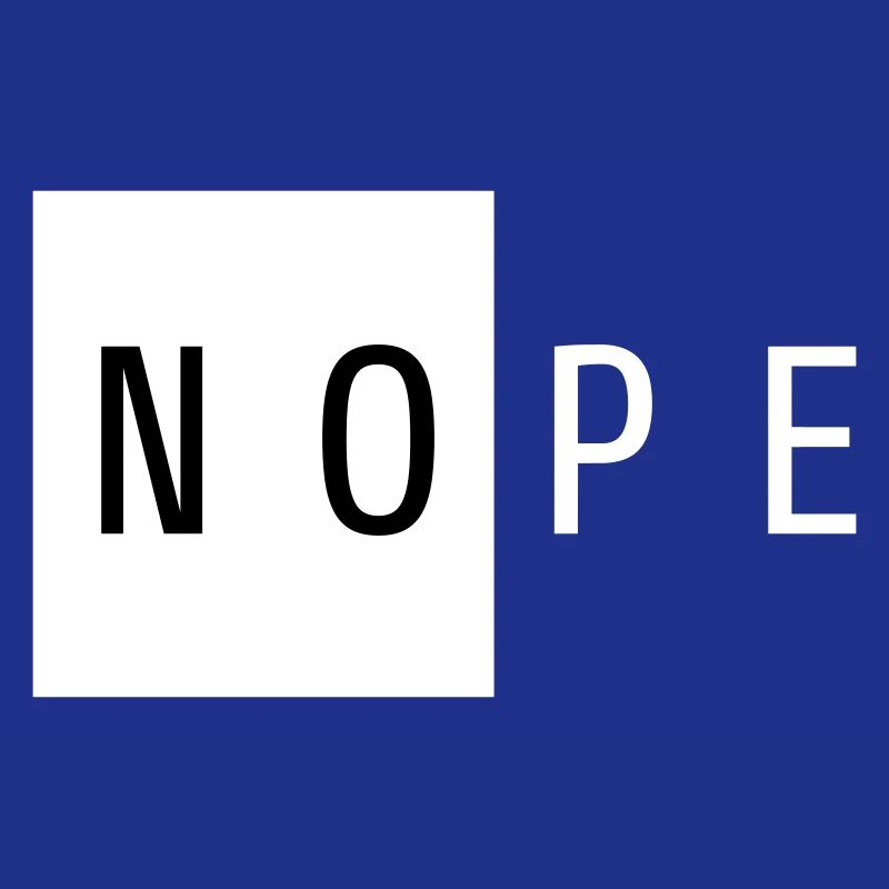 Nope White Gift