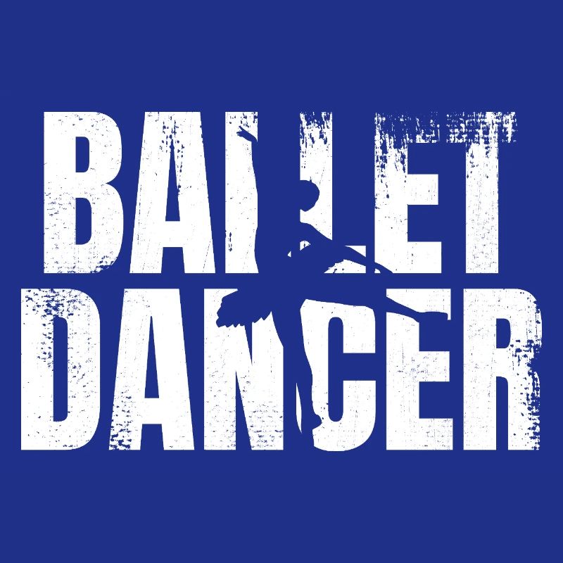 Funny ballet dancer
