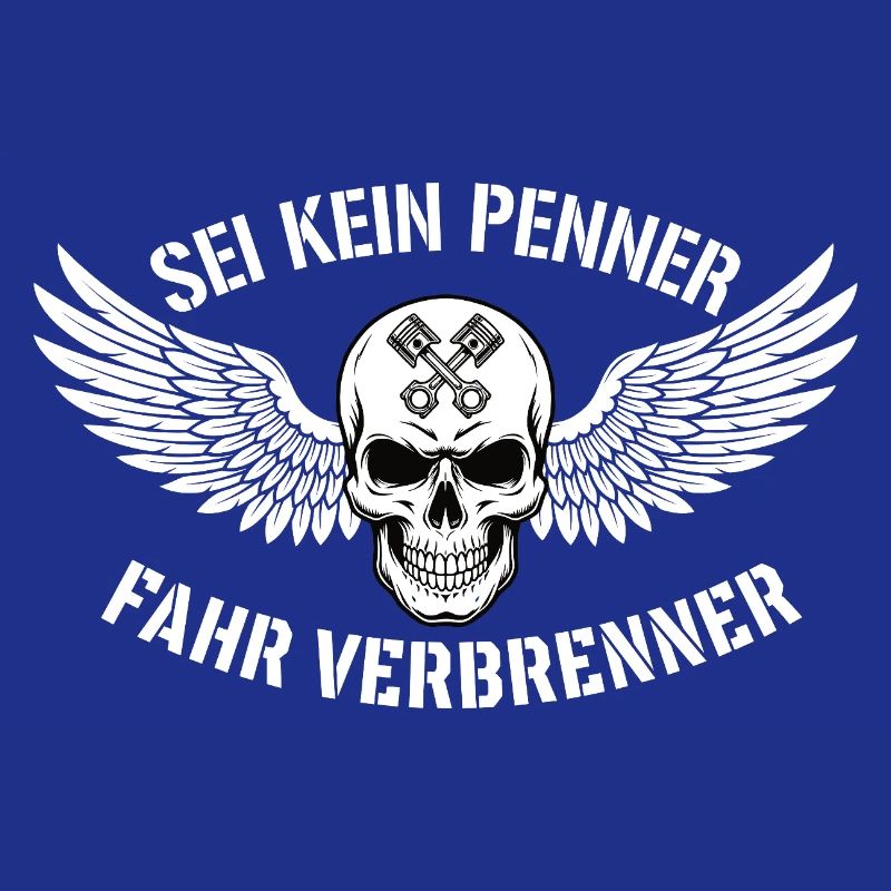 Ride Combustion Engine – Biker Skull Statement