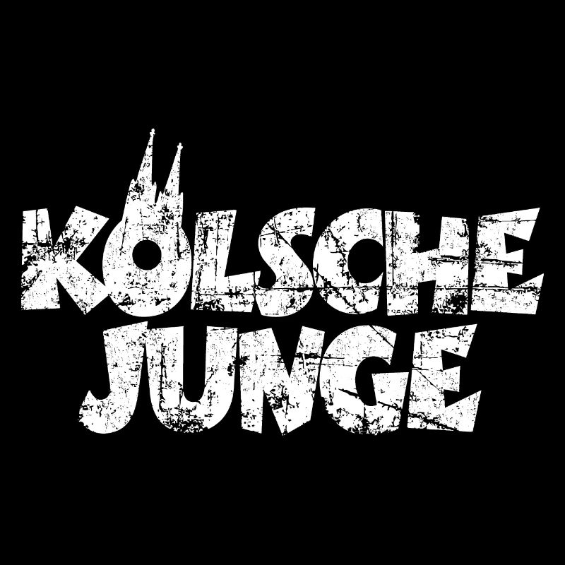 Kölsche Junge (Vintage/Weiß) Jungs aus Köln