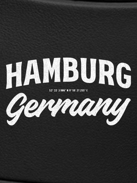 Hamburg Block & Script Emblem