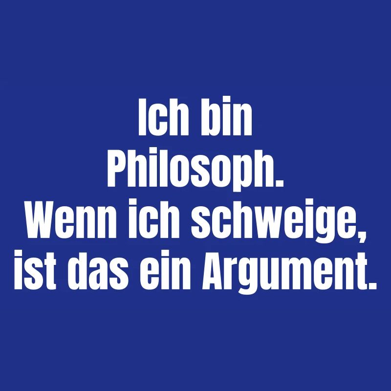 Philosophical silence as an argument