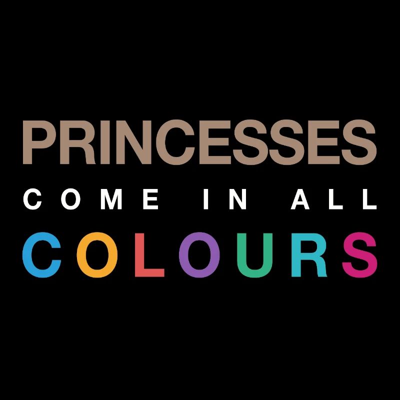 Princesses Come in All Colours