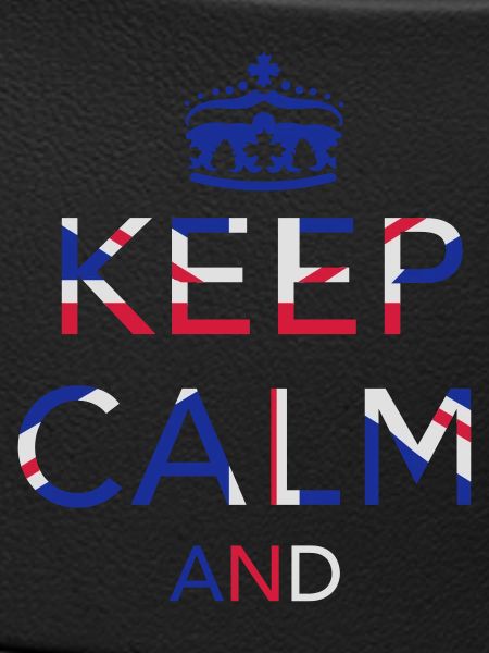 Keep calm ... Union Jack