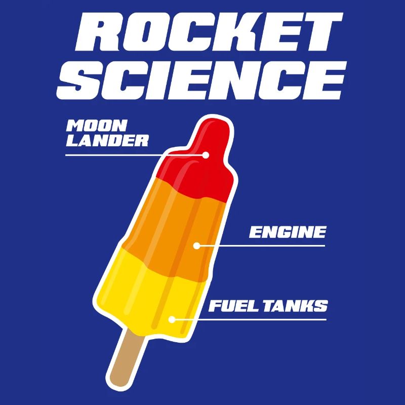 Rocket science Eis am Stiel Raketenwissenschaft
